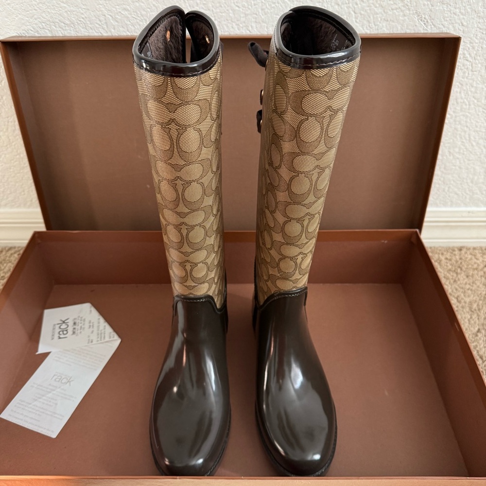 Coach Rain Boots
